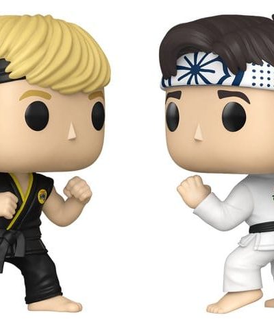 Karate Kid POP! Movies Vinyl Figures 2-Pack Johnny & Daniel 9 cm