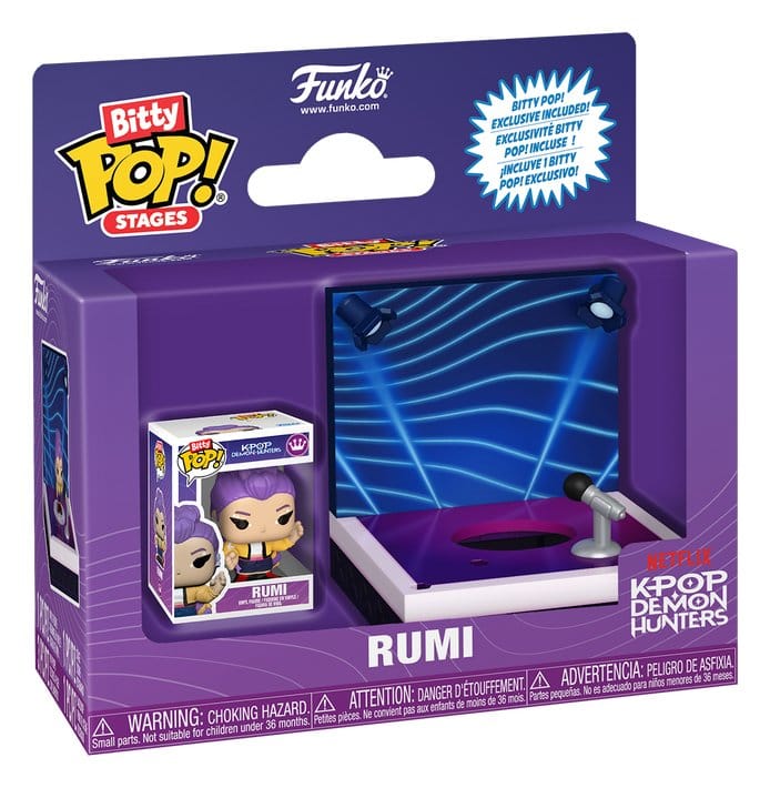 KPop Demon Hunters Bitty POP! Stages Vinyl Figure Rumi 2,5 cm - Image 5