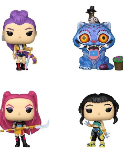 KPop Demon Hunters POP! Vinyl Figures 4-Pack KPOP DH