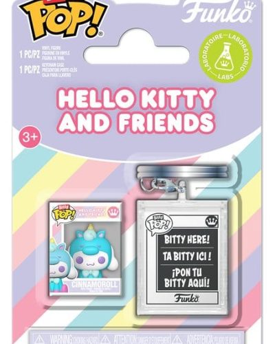 Sanrio Bitty POP! & Accessory Vinyl Figure 2-Pack Cinnamoroll w/KCHN 2 cm