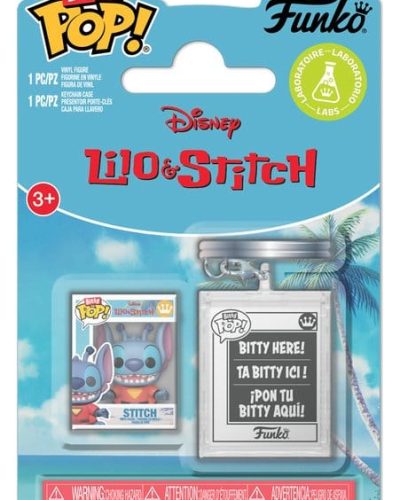 Lilo & Stitch Bitty POP! & Accessory Vinyl Figure 2-Pack 626 Stitch w/KCHN 2 cm