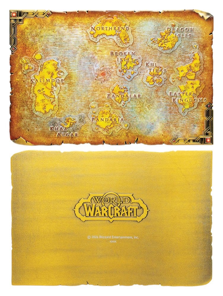 World of Warcraft Replica Metal Map of Azeroth Limited Edition 12 x 18 cm - Image 3