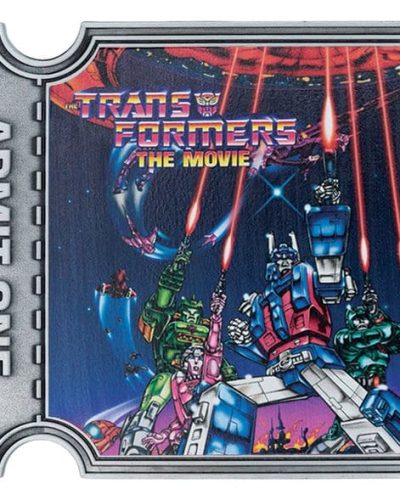 Transformers Replica The Movie 40th Anniversary Movie Ticket Limited Edition 9 x 16 cm
