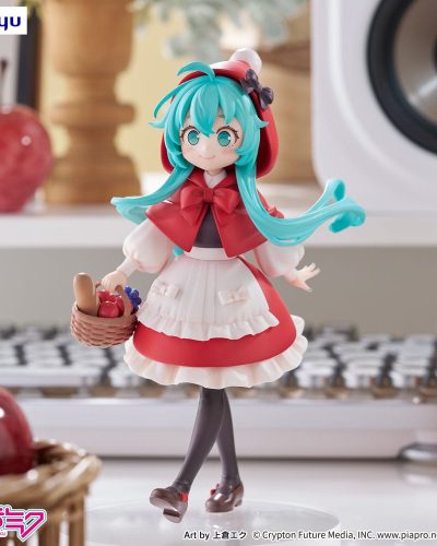 Hatsune Miku Desktop Fairy PVC Statue Hatsune Miku Little red riding hood Ver. 16 cm