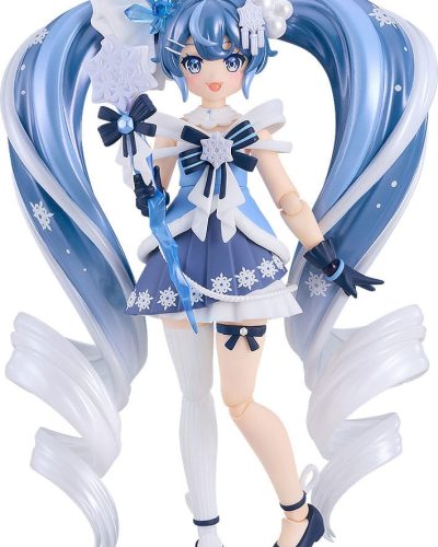 Character Vocal Series 01: Hatsune Miku Figma Action Figure Snow Miku: Crystal Snow Ver. 13 cm