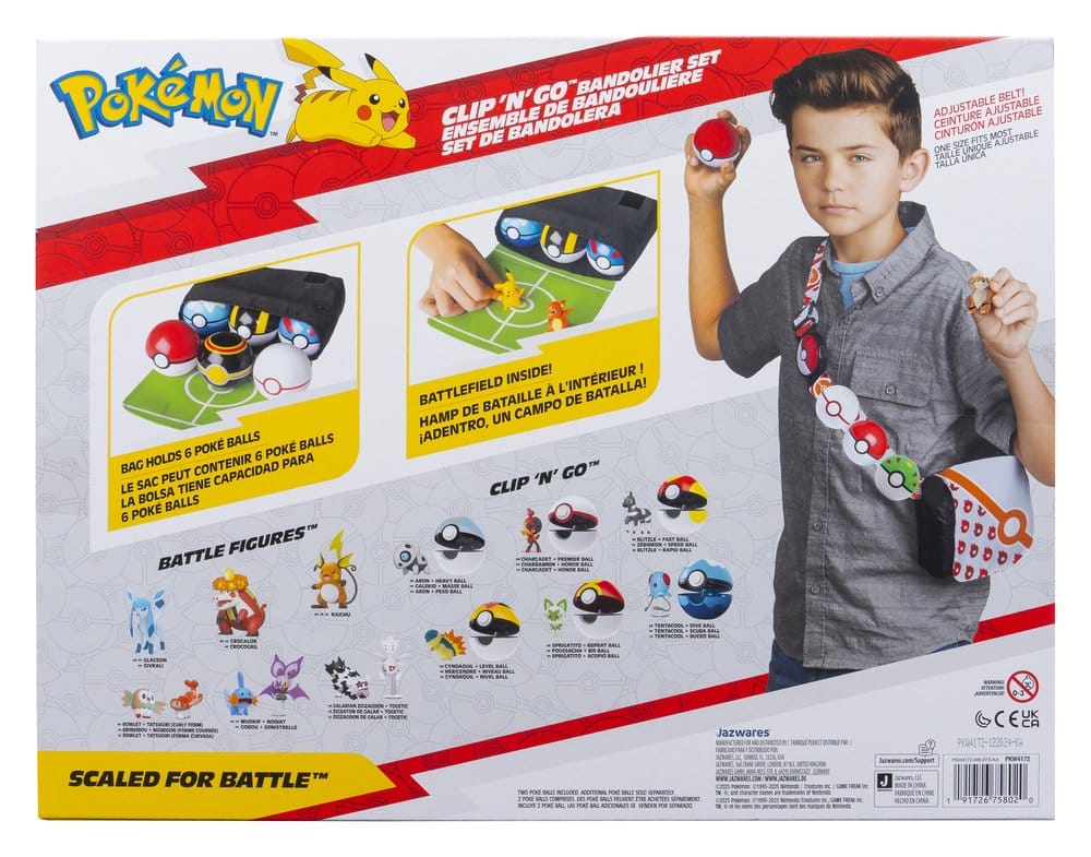 Pokémon Clip 'n' Go Bandolier Set ver. 6 Assortment (4) - Image 11