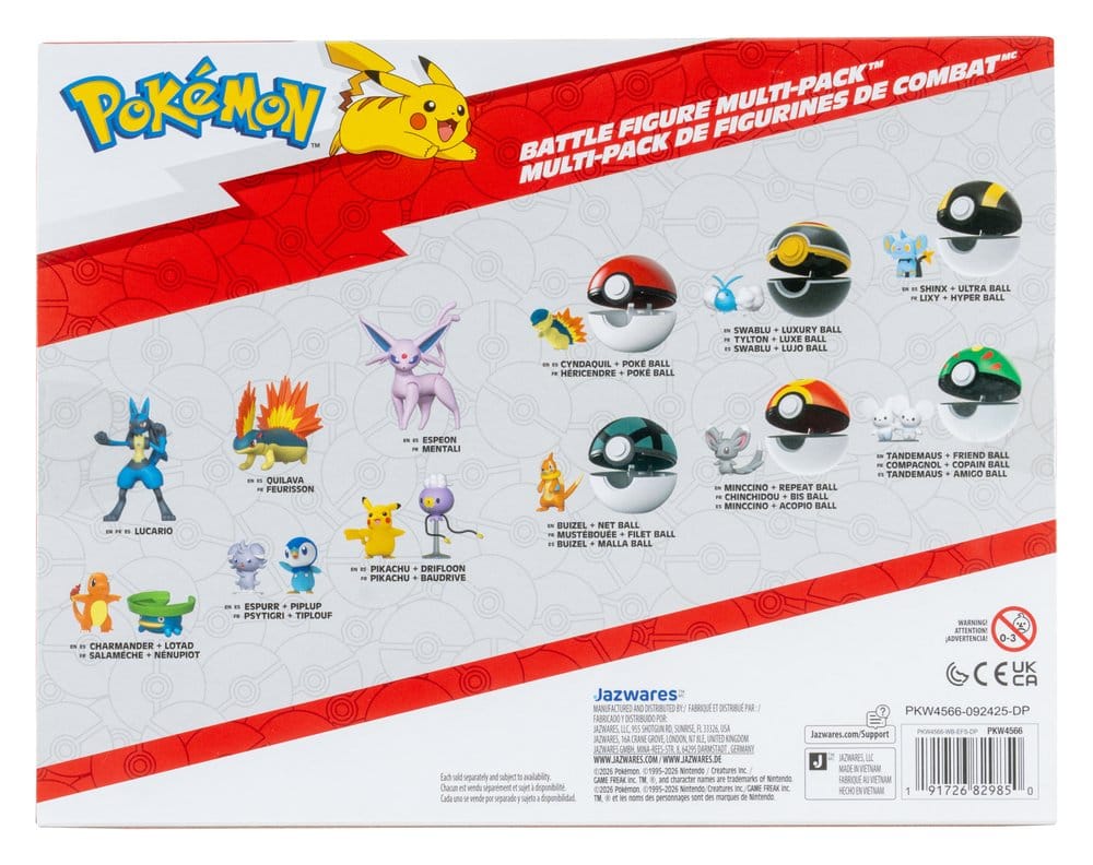 Pokémon Battle Figure 6-Pack - Image 2