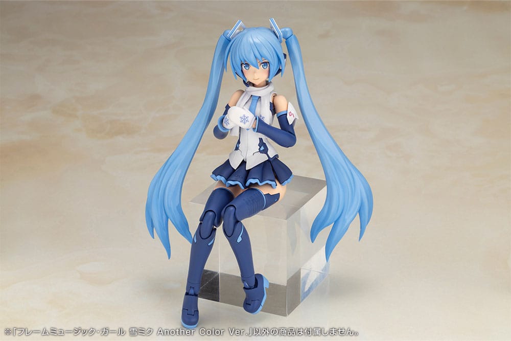 Frame Arms Girl x Hatsune Miku Plastic Model Kit Frame Music Girl Snow Miku Another Color Ver. 15 cm - Image 10