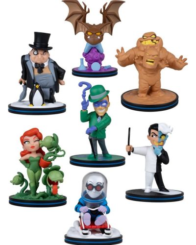 Batman: The Animated Series Q-Fig Deluxe Mini Figures 10 cm Wave 1 Assortment (12)