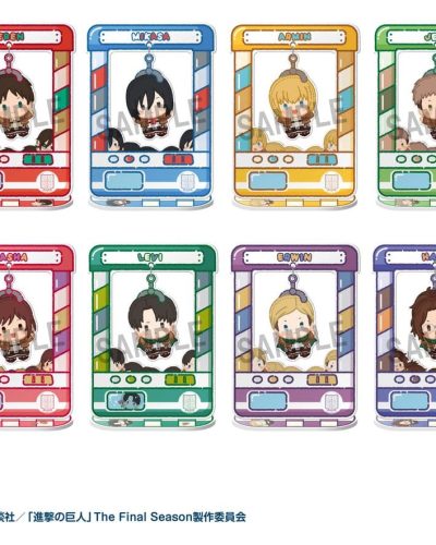 Attack on Titan Acrylic Figure Chara Catcher 9 cm Blind Box Display (8)
