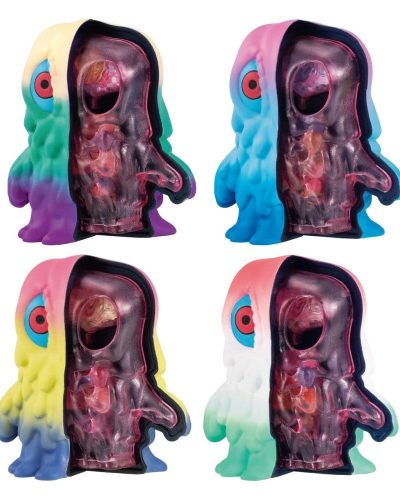Godzilla Inside Fantasy Mini Figures Hedorah Blind Box Assortment (4)