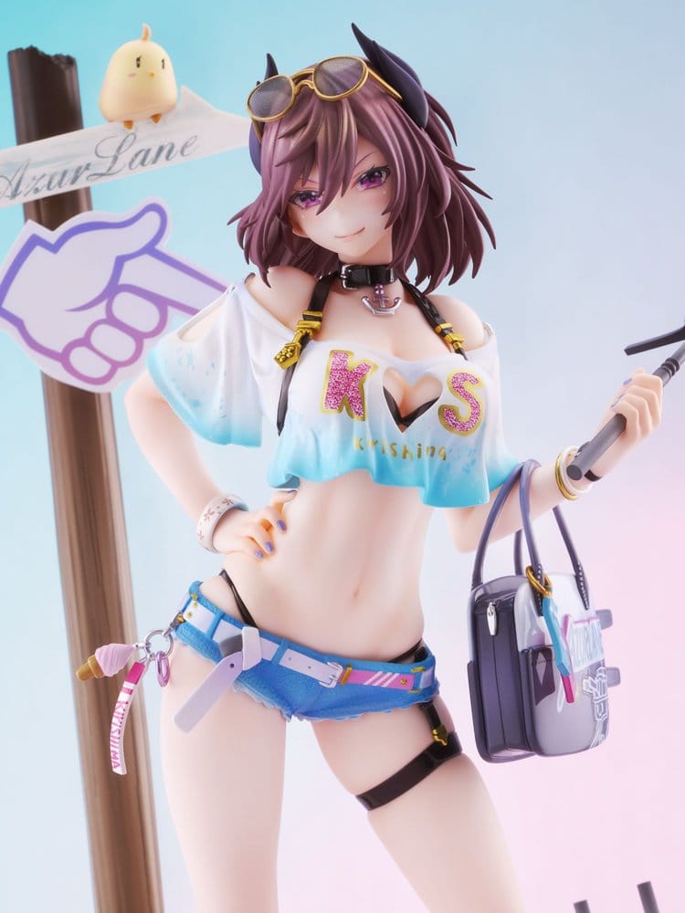 Azur Lane PVC Figure 1/7 Kirishima Bravely Summer 28 cm - Bild 6