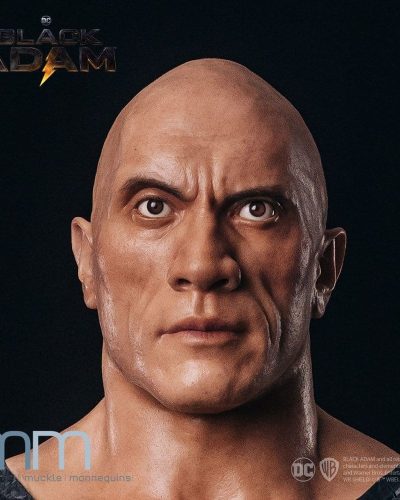 Black Adam Life-Size Bust Silicone Head