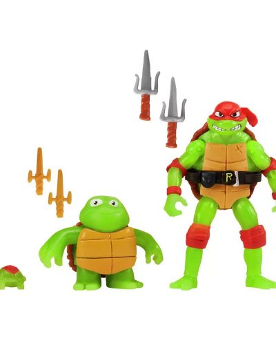 Teenage Mutant Ninja Turtles: Mutant Mayhem Action Figure 3-Pack Raphael Evolution 10 cm
