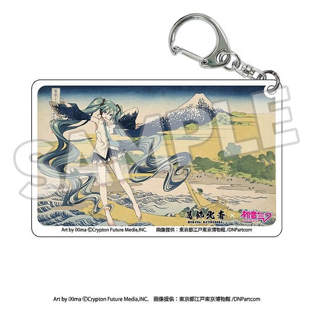 Katsushika Hokusai x Hatsune Miku Acrylic Keychains Blind Box Assortment (8) - Bild 6