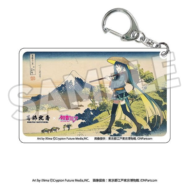 Katsushika Hokusai x Hatsune Miku Acrylic Keychains Blind Box Assortment (8) - Bild 7