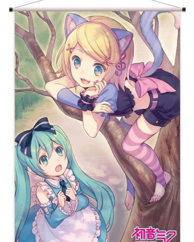 Hatsune Miku Wallscroll 08 Wonderland 2 60 x 90 cm