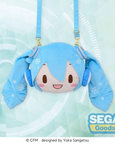 Character Vocal Series 01: Hatsune Miku Fuwa Petit Shoulder Bag Snow Miku