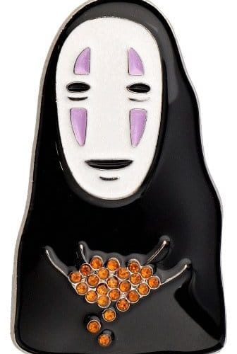 Spirited Away Metal Brooch No-Face