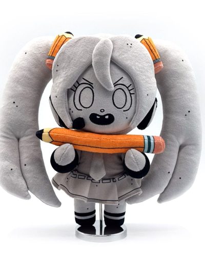 SpongeBob SquarePants x Hatsune Miku Plush Figure DoodleBob Miku 22 cm