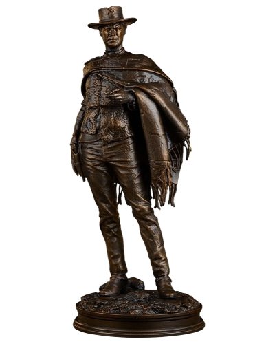 The Good, The Bad and the Ugly Statue The Man with No Name (Faux Bronze) 39 cm