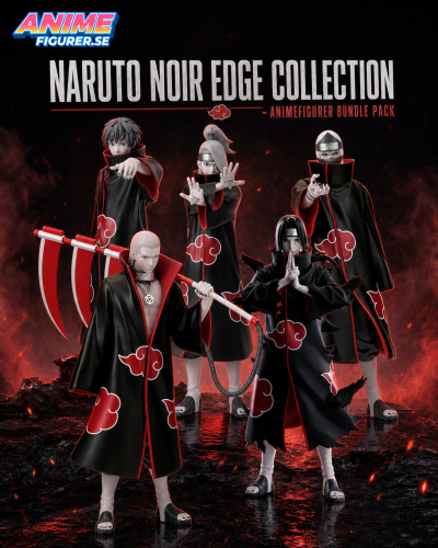 Naruto Noir Edge Akatsuki Collection - Anime Figures Bundle Pack