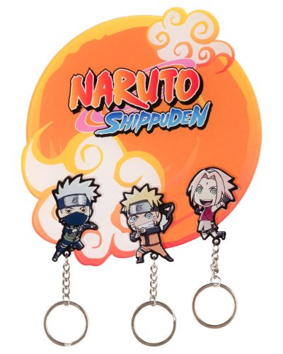 Naruto Shippuden key holder with keychain