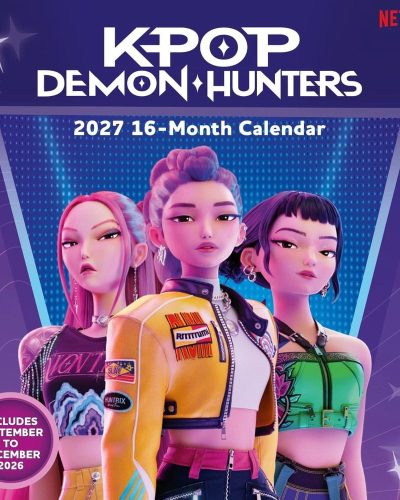 KPop Demon Hunters (2027) Square Wall Calendar 30 x 30 cm