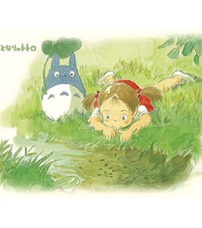 My Neighbor Totoro Puzzle and easel By the little stream (150 pieces)