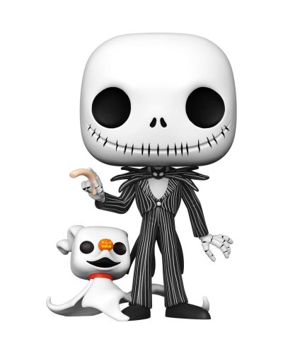 Nightmare before Christmas Super Sized POP! Disney Vinyl Figure Jack w/Zero 25 cm