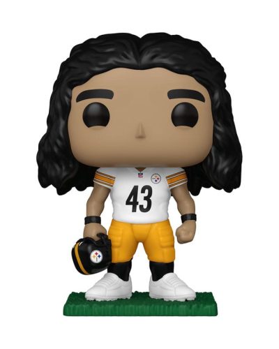 NFL: Legends POP! Sports Vinyl Figure Legends- Troy Polamalu(Steelers) 9 cm
