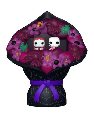 The Nightmare Before Christmas Bitty POP! Bouquet Vinyl Figure 2-Pack Sally & Jack Skellington (Valentine) 4 cm