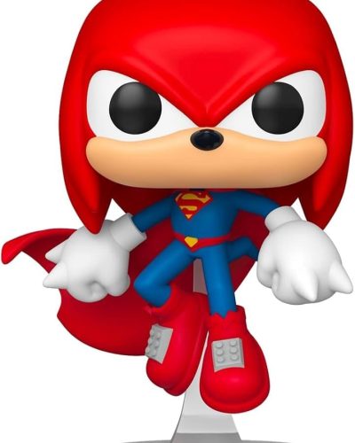 DC x Sonic the Hedgehog POP! Heroes Vinyl Figure Knuckles as Superman 9 cm