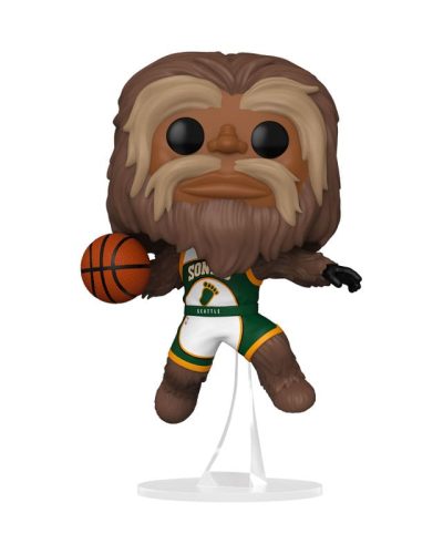 NBA Legends POP! Sports Vinyl Figure Mascots Sonics- Sasquatch 9 cm