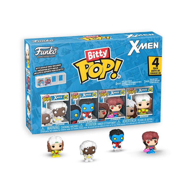 X-Men Bitty POP! Vinyl Figure 4-Pack Gambit 2.5 cm