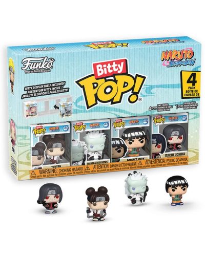 Naruto Shippuden Bitty POP! Vinyl Figure 4-Pack Battles 2,5 cm