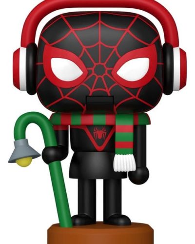 Marvel POP! Vinyl Figure : Holiday S6- Miles(NTKR) 9 cm