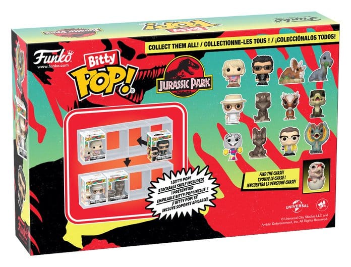 Jurassic Park Bitty POP! Vinyl Figure 4-Pack Series 2 2,5 cm - Bild 3