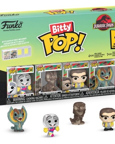 Jurassic Park Bitty POP! Vinyl Figure 4-Pack Mr. DNA 2,5 cm