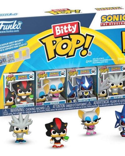 Sonic Bitty POP! Vinyl Figure 4-Pack Shadow 2,5 cm