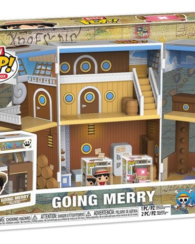 One Piece Bitty POP! Bitty Box Display with 2 Vinyl Figures Going Merry
