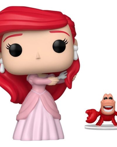 The Little Mermaid POP! Vinyl Figure S3 – Ariel with Sebastian 9 cm