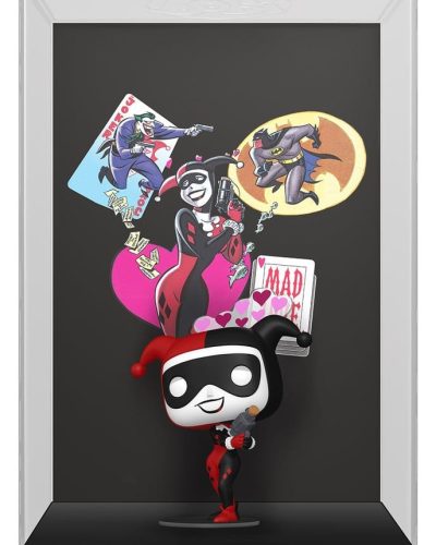 DC Comics POP! Comic Covers Vinyl Figure Harley Quinn 9 cm