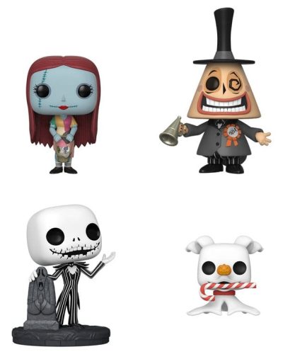 The Nightmare Before Christmas POP! Disney Vinyl Figures 4-Pack Black Friday Bundle 9 cm