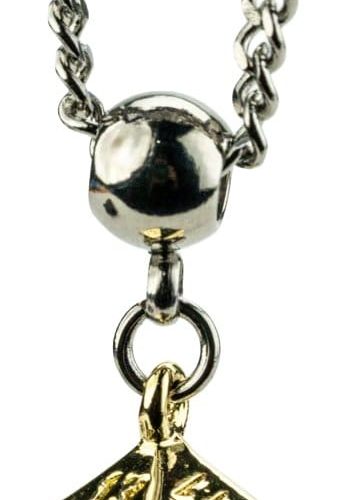 Lair Wear Caged Dice Necklace D20 Gold Metal