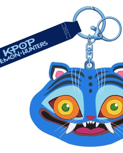 KPop Demon Hunters Silicone Keychain Derpy Tiger
