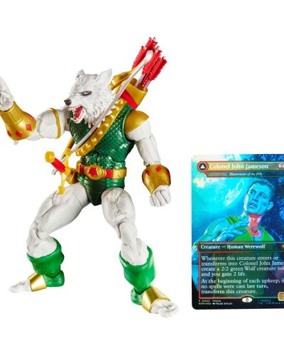 Marvel Legends Magic: The Gathering Action Figure Man-Wolf (plus Exclusive Foil Card) 15 cm