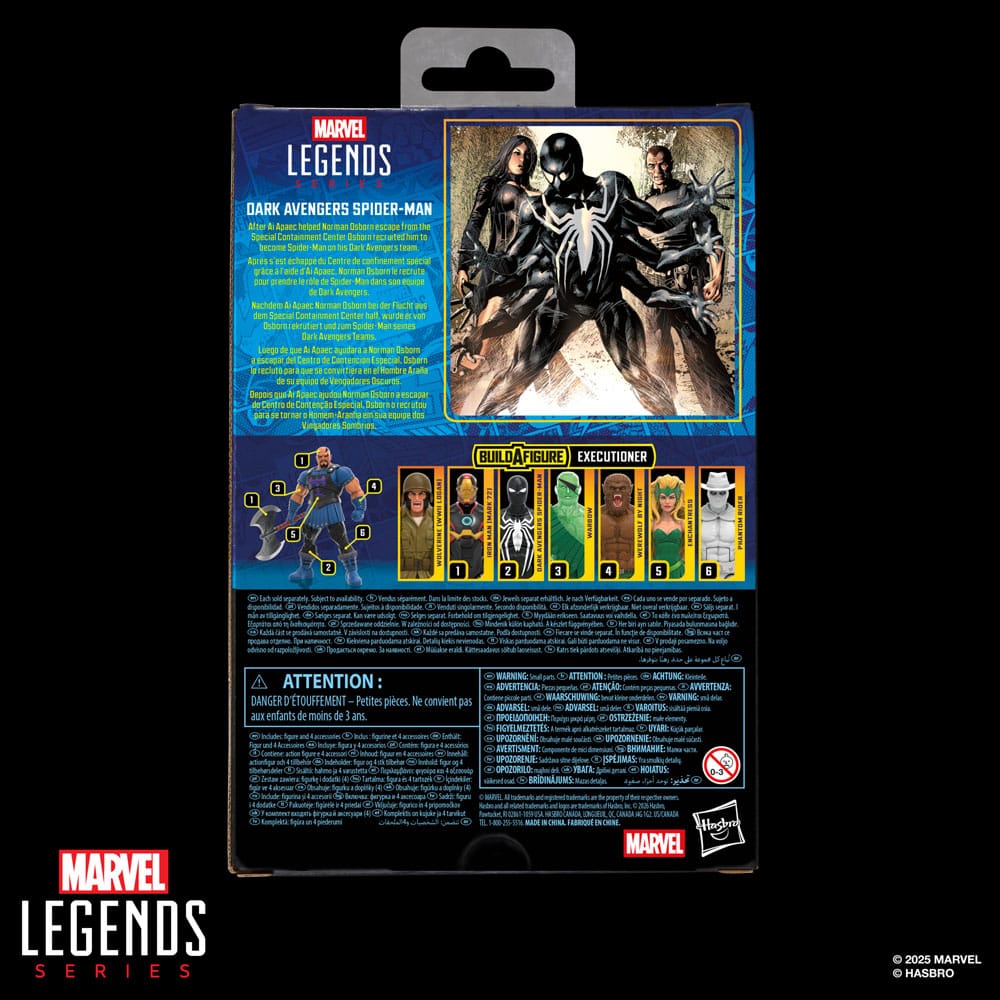 Marvel Legends Action Figure Dark Avengers Spider-Man (BAF: Executioner) 15 cm - Bild 4