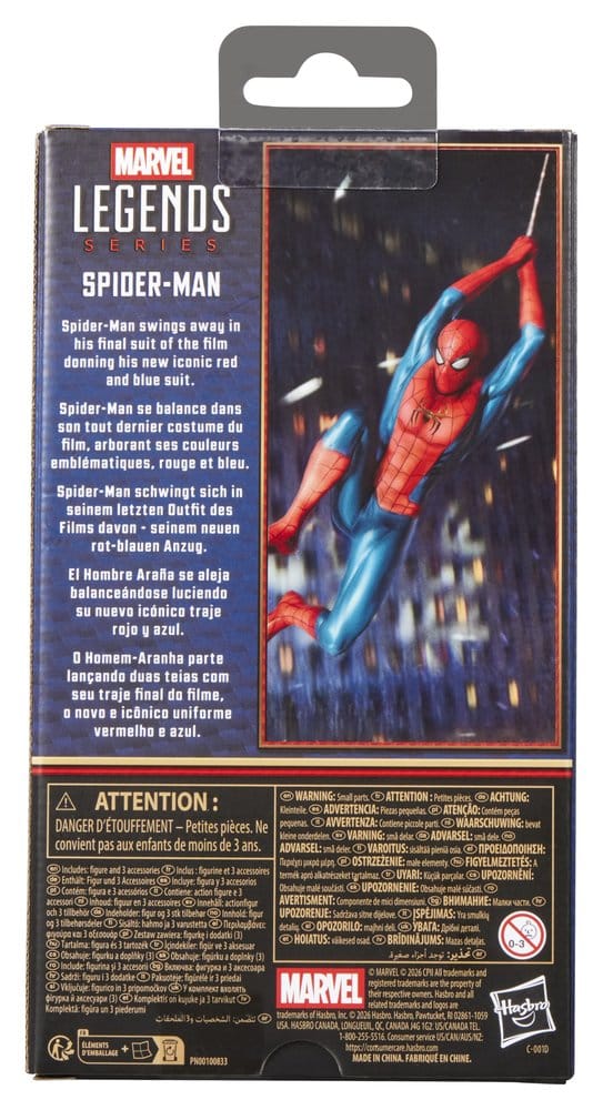 Spider-Man: No Way Home Marvel Legends Action Figure Spider-Man 15 cm - Bild 3