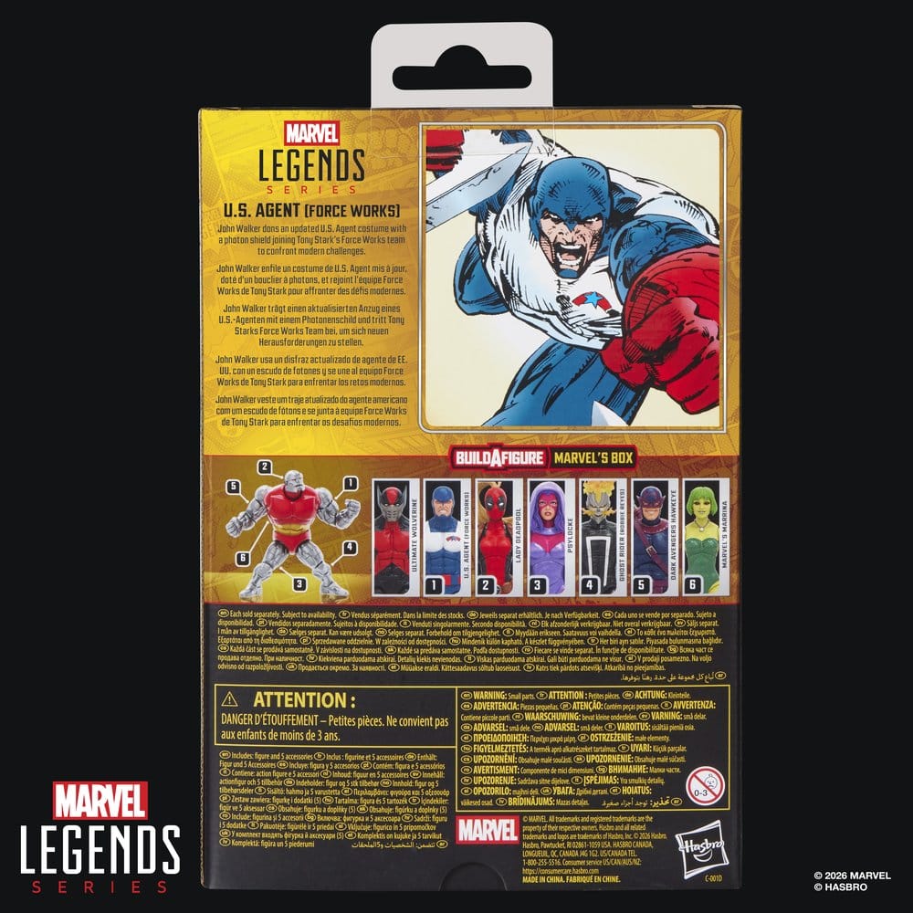 Marvel Legends Action Figure U.S. Agent (Force Works) (BAF: Marvel's Box) 15 cm - Image 14